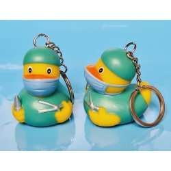 Keychain rubber duck Surgeon  Home